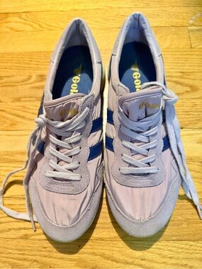 Gola Lavender & Navy Classic Sprint Sneakers